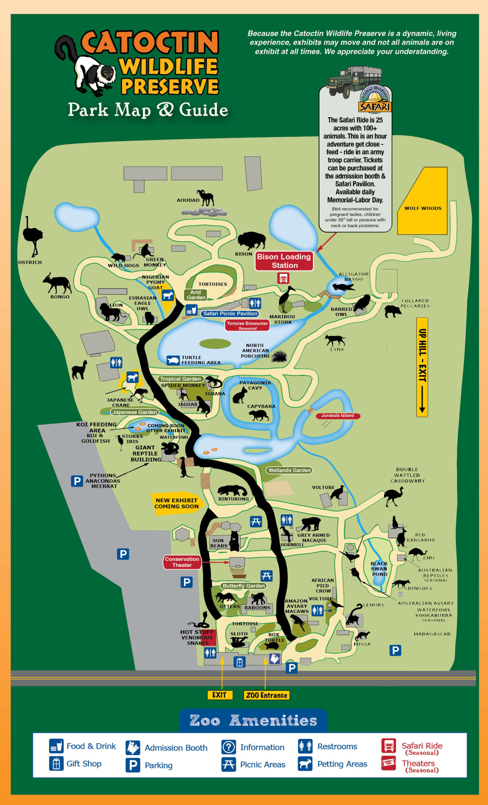 Catoctin Map 2025 copy Catoctin Wildlife Preserve Park Map & Guide 2023